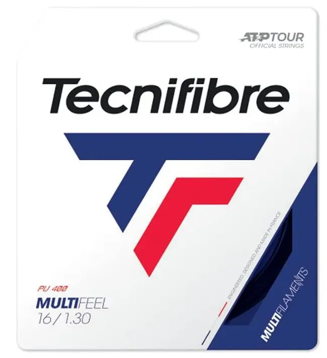 Corda Ténis Tecnifibre MULTIFEEL Conjunto 12 m Preto