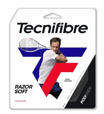 Tecnifibre Razor Soft Tennis String Set 12m 1.25mm Carbon
