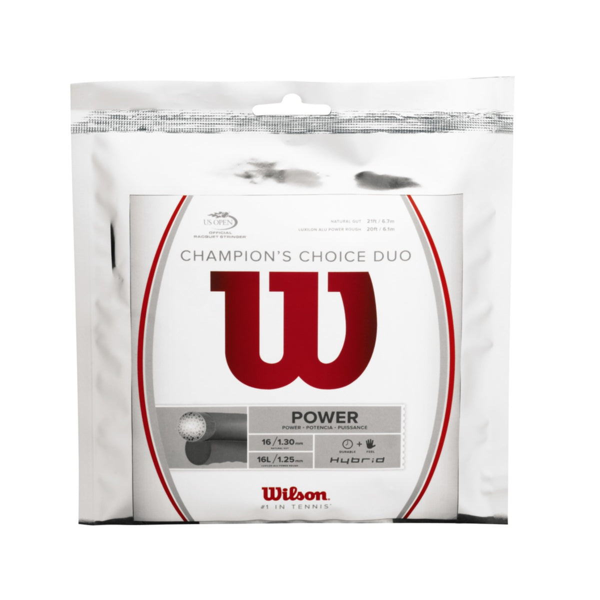 Tennis String Wilson Luxilon Champion's Choice Duo 12.2m