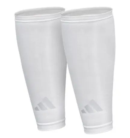 Manguitos de Compresión Pantorrilla adidas Aeroready Fitness Training Blanco