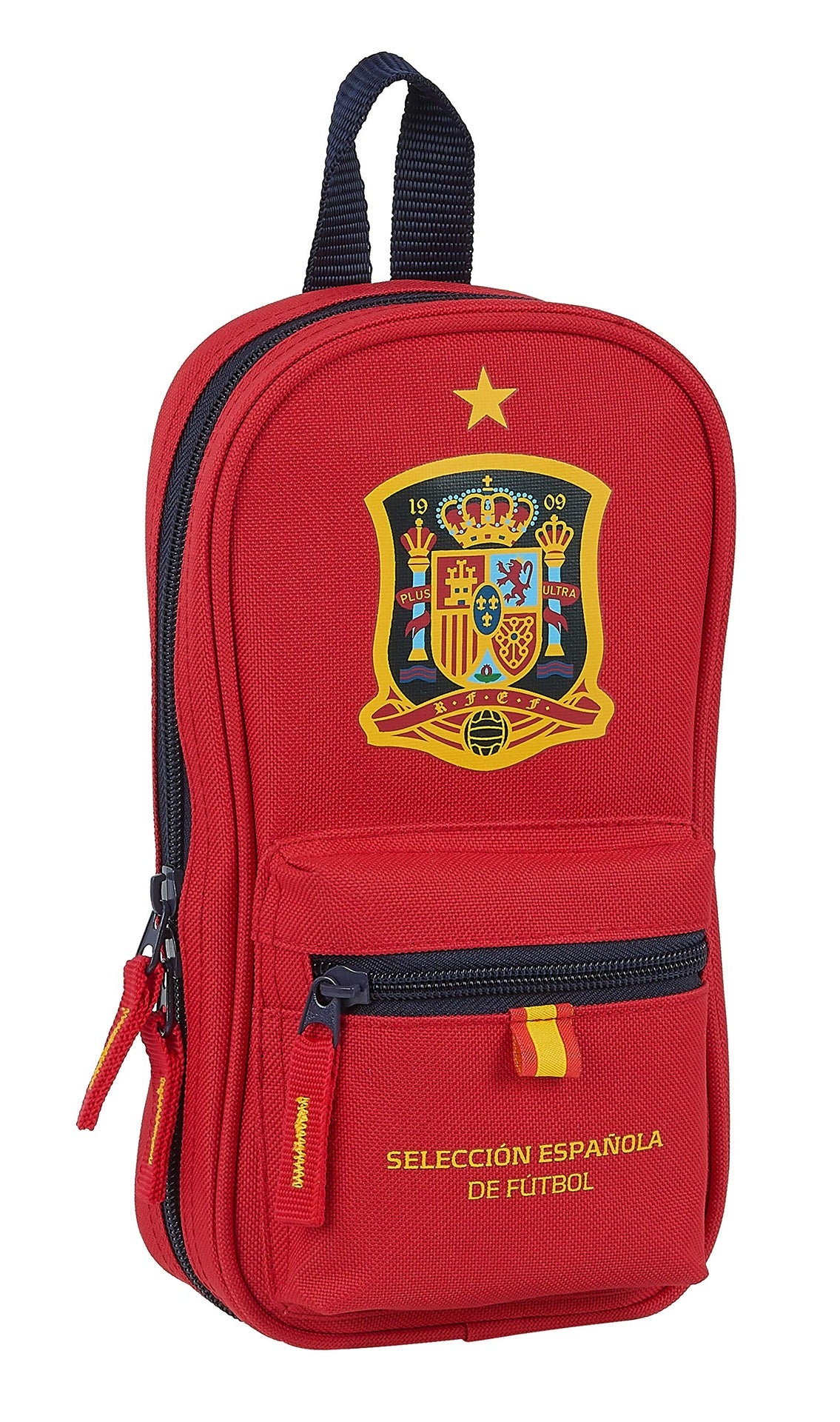 Pencil Case Backpack with 4 Filled Cases Spanish National Football Team