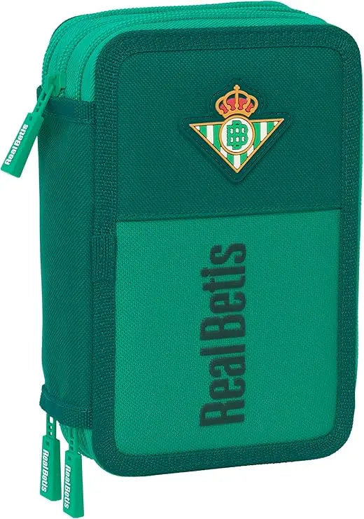 Estojo Triplo 37 Peças Resistente à Água Real Betis Balompié