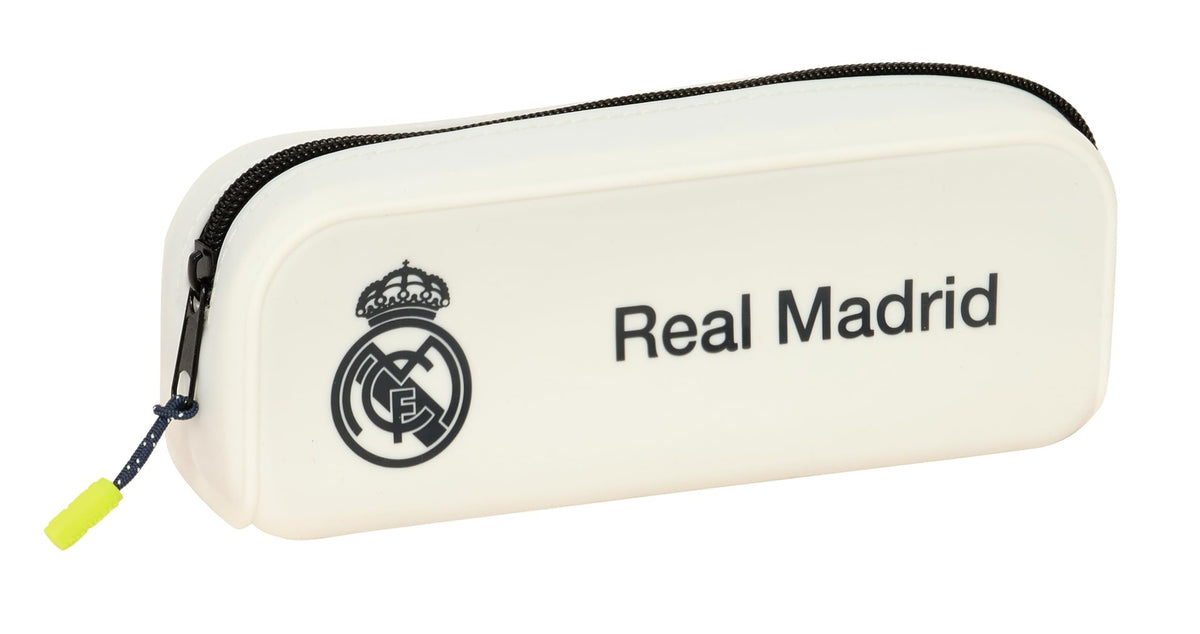 Estuche Portatodo Cuadrado Silicona Real Madrid Equipación 25/26
