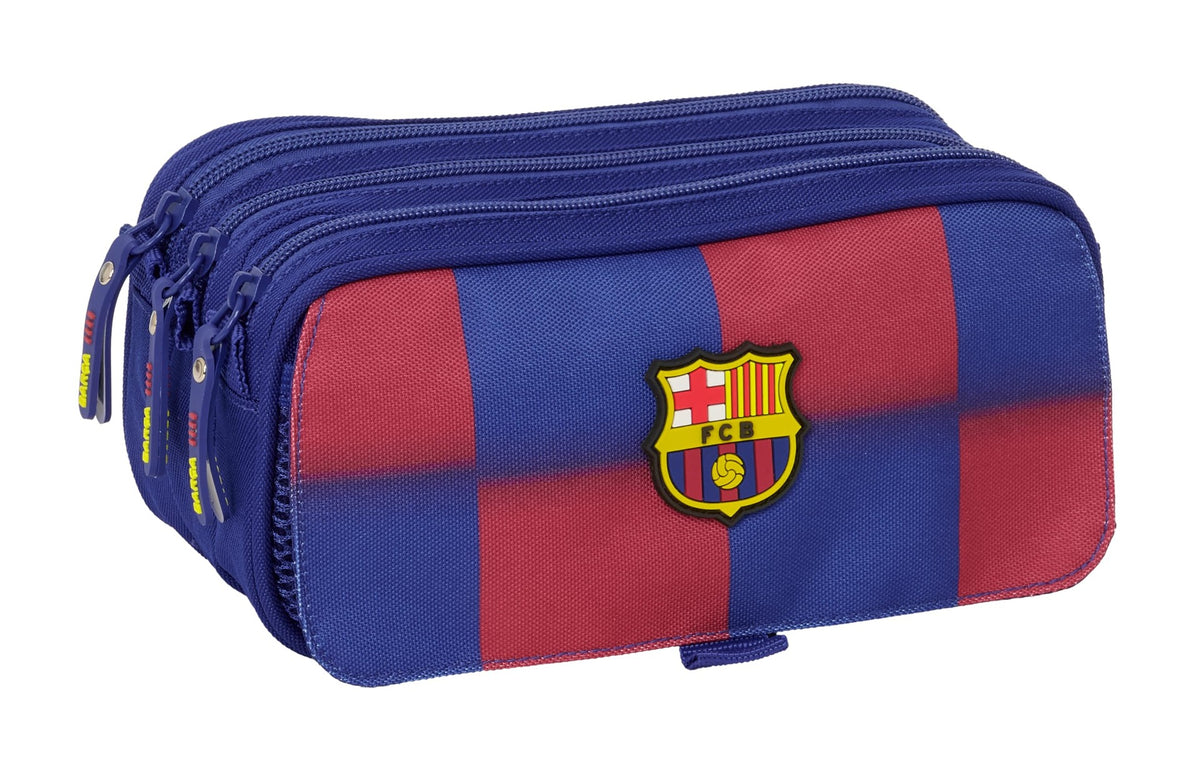 Triple Pencil Case Big F.C. Barcelona 1st Kit 25/26