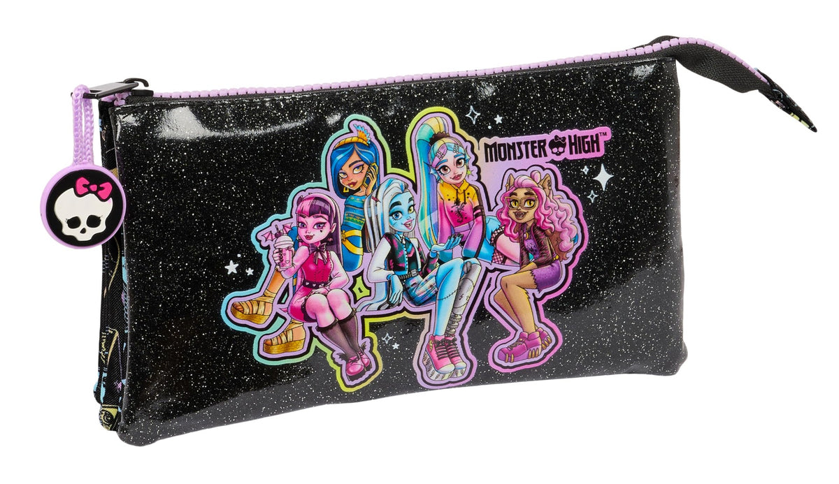Estojo Triplo Monster High