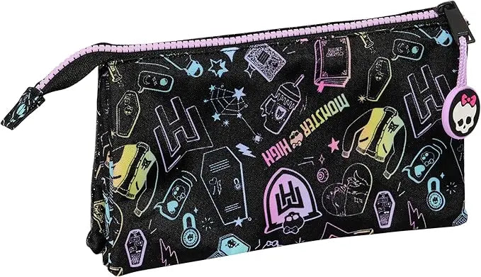 Estojo Triplo Monster High