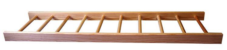 Fitness HORIZONTAL Escalera Madera de 1 a 4 metros