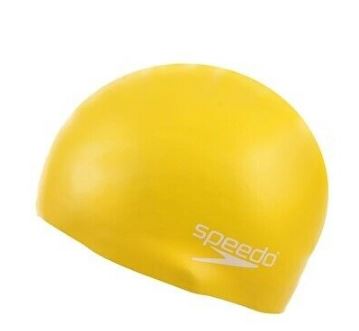 Speedo Plain Moulded Silicone Junior Swimming Cap