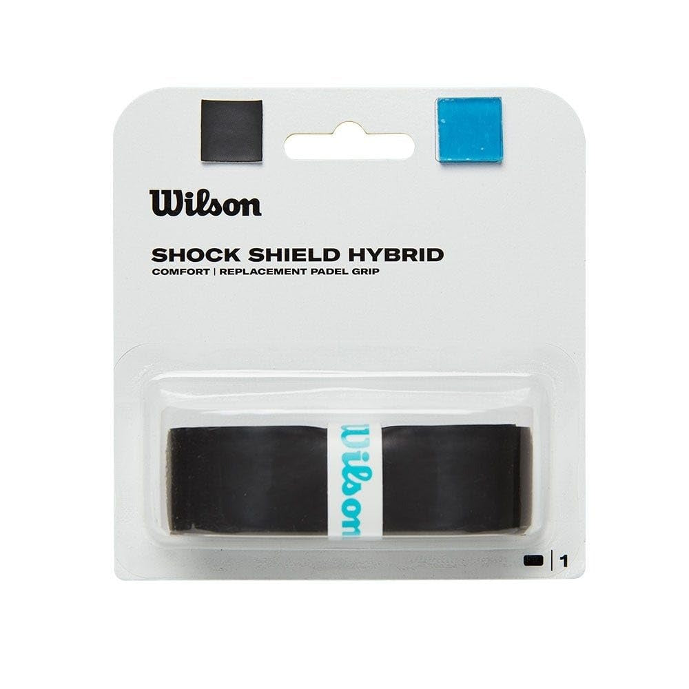 Grip Pádel Wilson Shock Shield Hybrid Pádel Negro