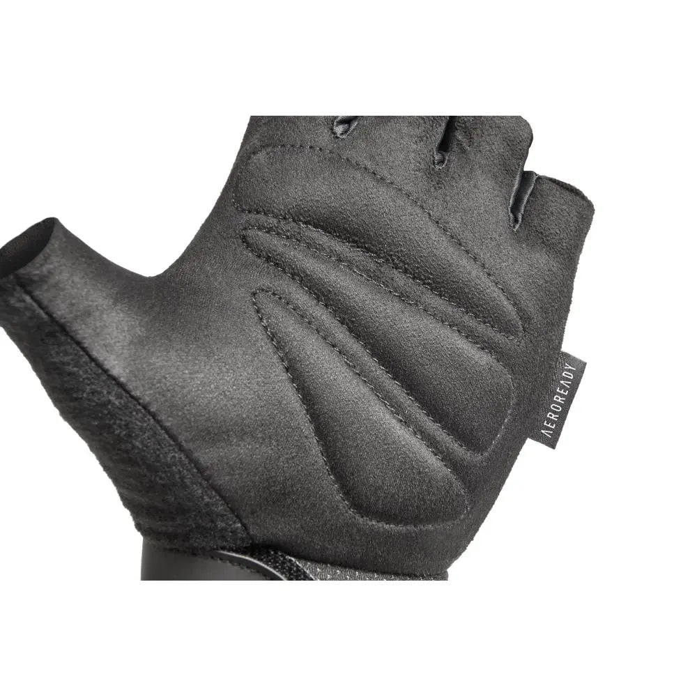 Guantes Entrenamiento adidas Essential Aeroready Ajustables Negro/Blanco
