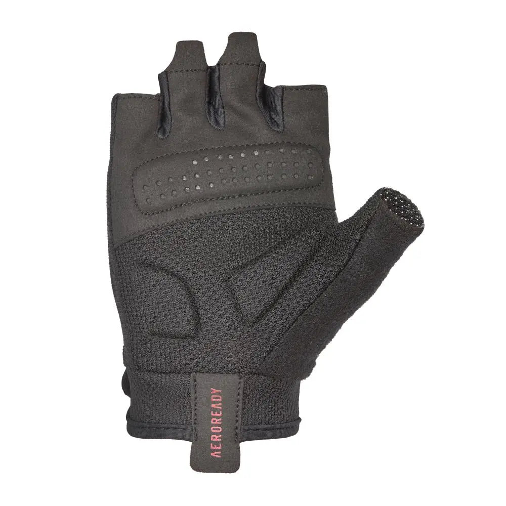 Guantes Entrenamiento adidas Essential Aeroready Negro/Rosa