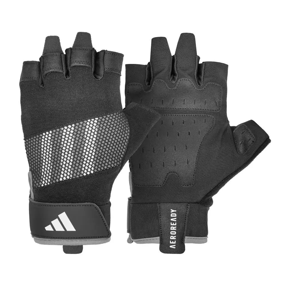 Guantes Entrenamiento adidas Performance Aeroready Negro/Gris