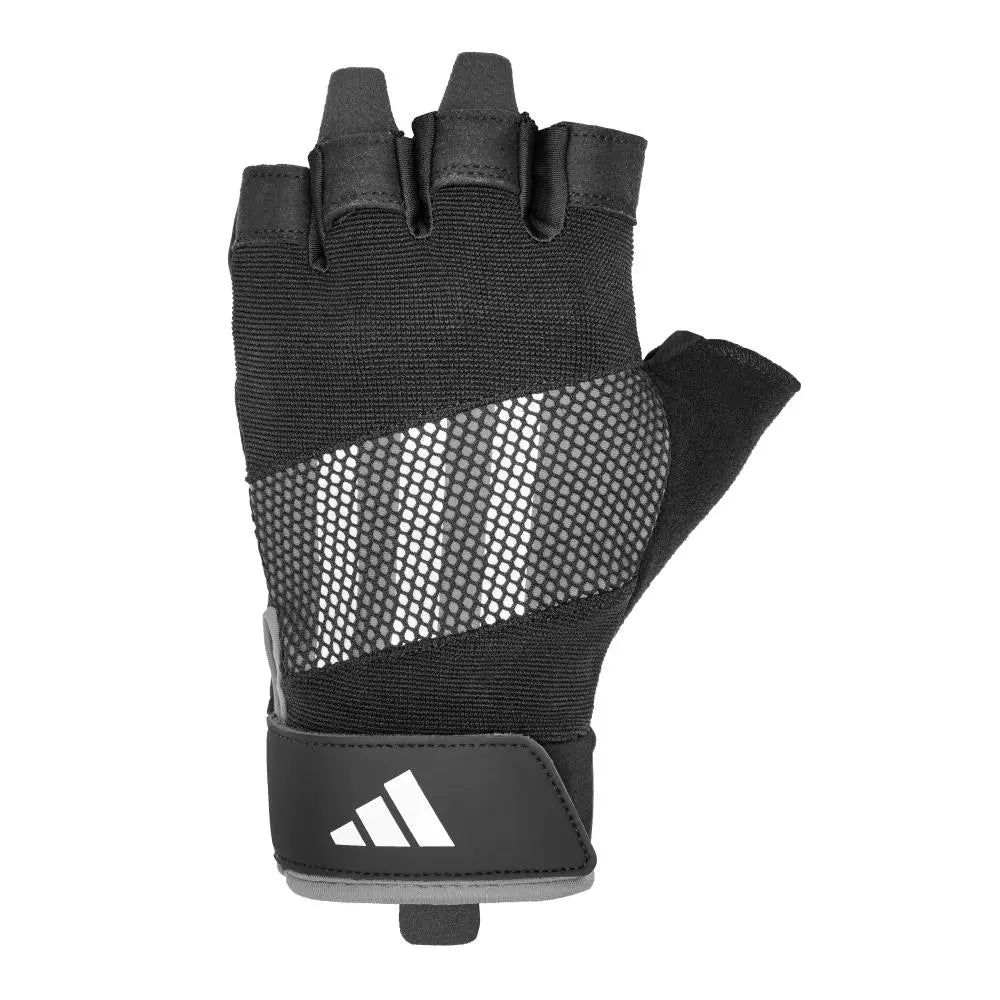 Guantes Entrenamiento adidas Performance Aeroready Negro/Gris