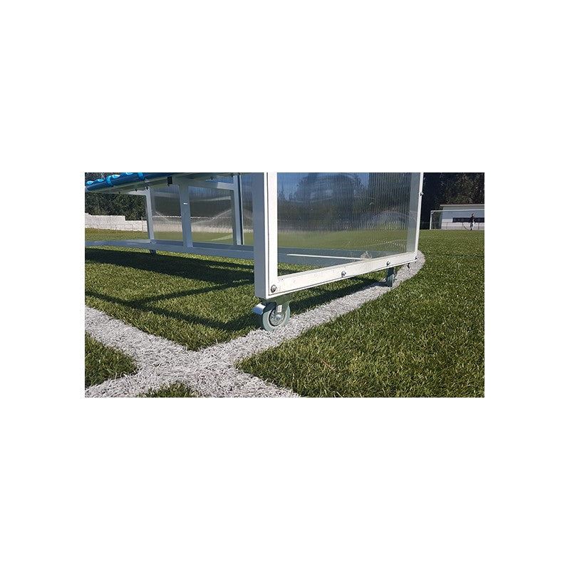 Set of 4 wheels for substitute bench translation