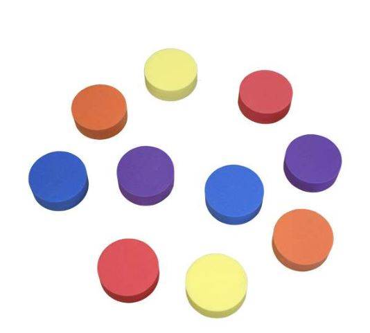 Juego Bloques Mini Circulos Equilibrio Set 10