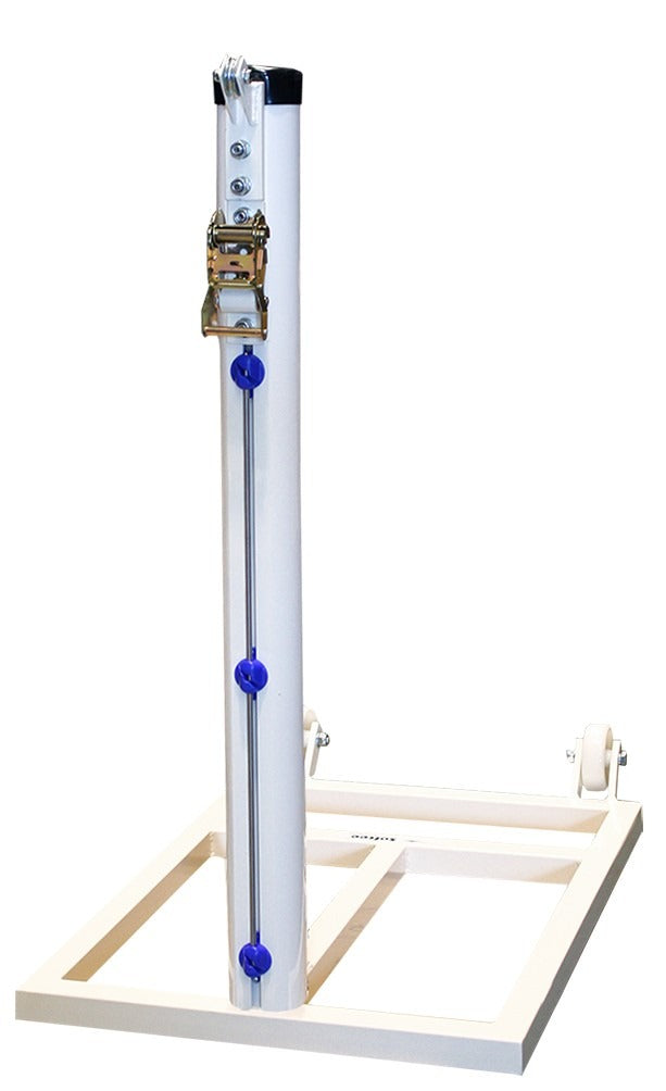 Conjunto de Postes de Ténis Transportáveis em Alumínio, diâmetro 90 mm