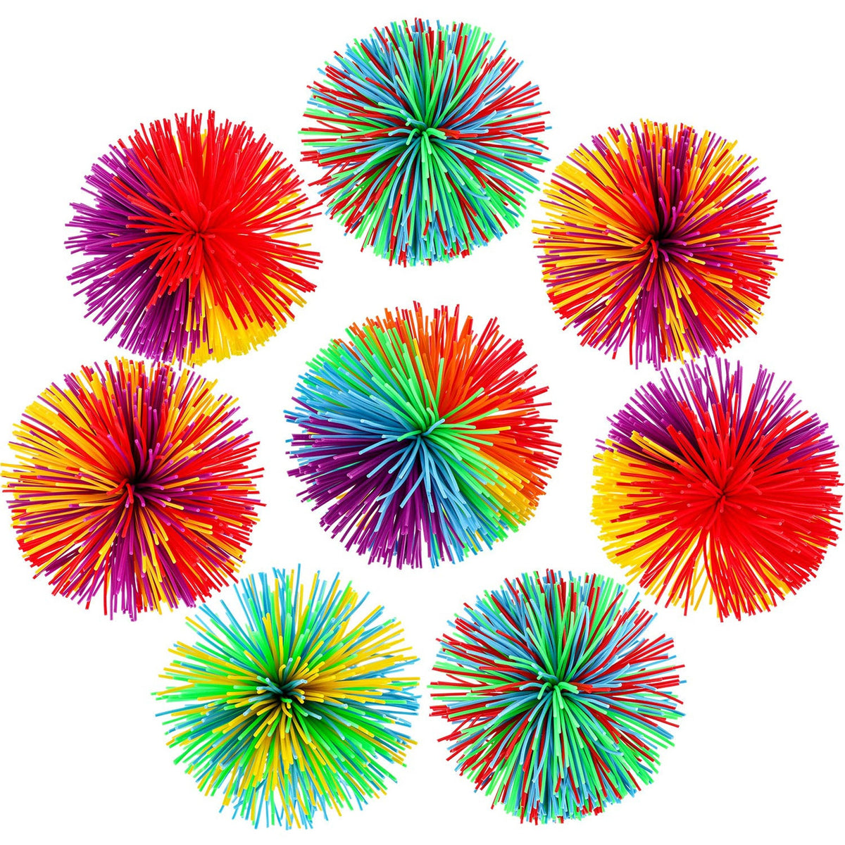 Lote 4 Pompones Silicona