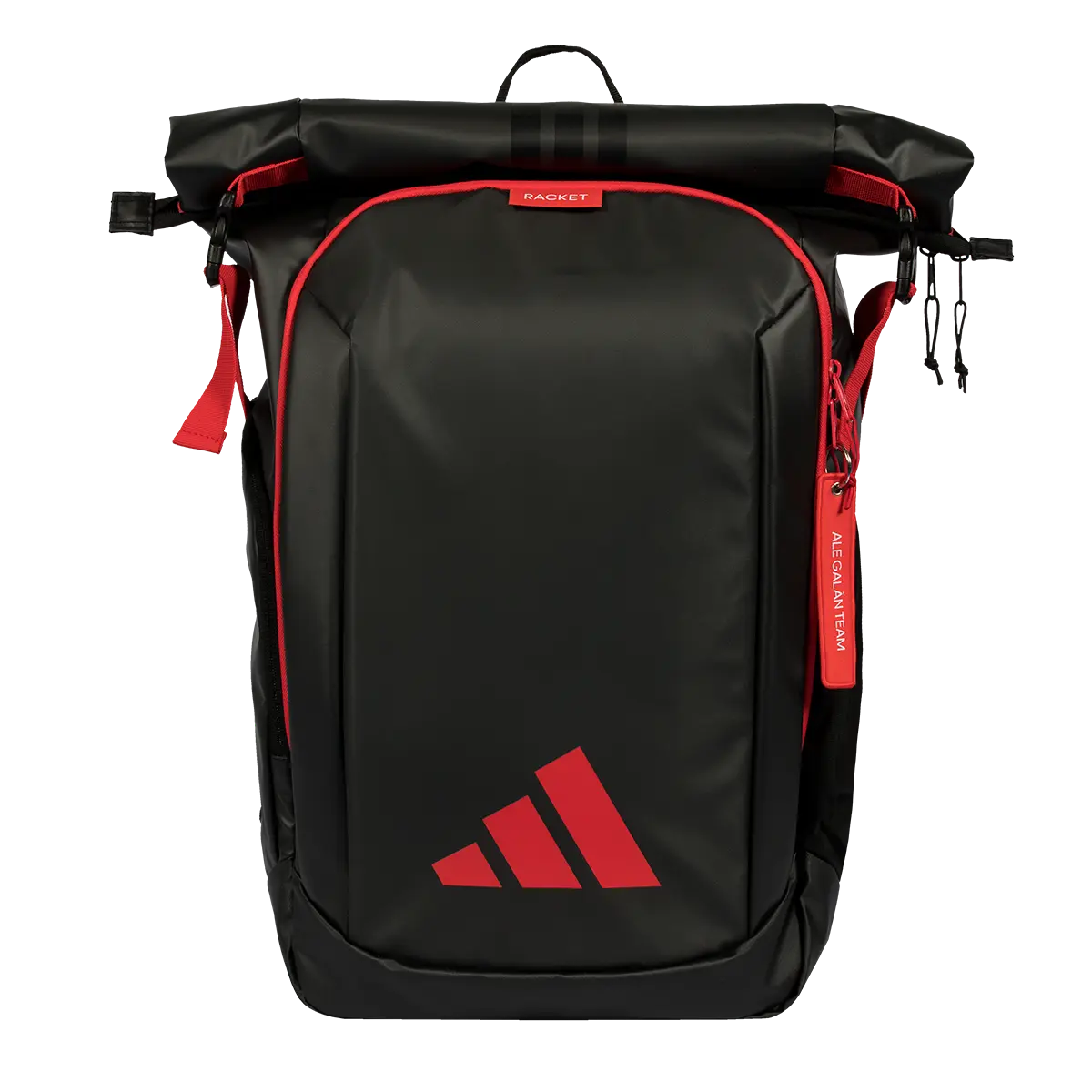 Mochila adidas Multigame Preta/Vermelha 2026