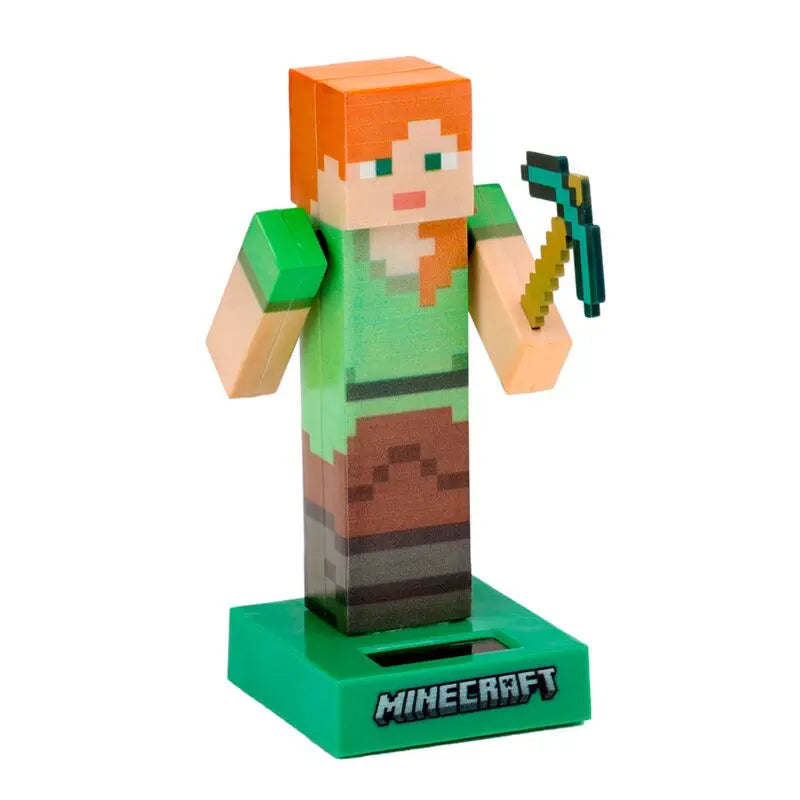 Boneco Solar Alex Minecraft