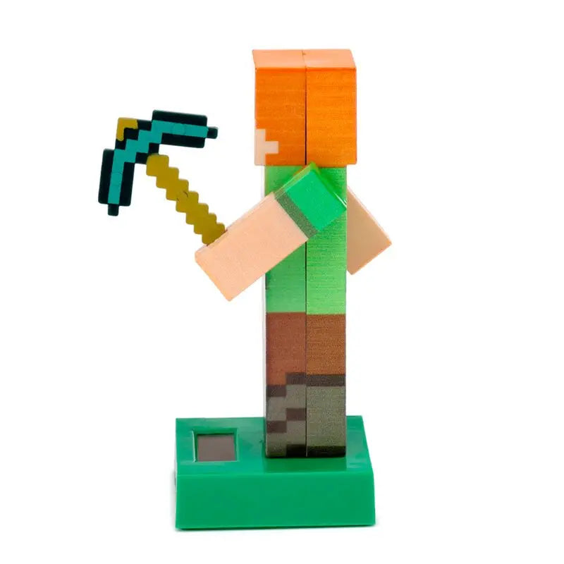 Boneco Solar Alex Minecraft