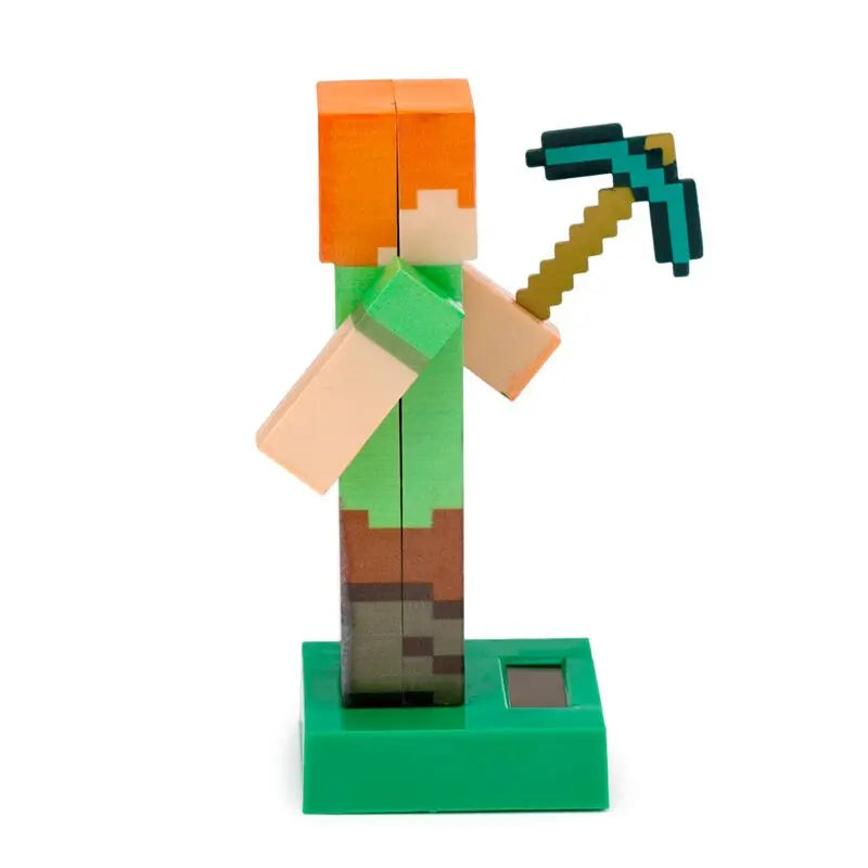 Boneco Solar Alex Minecraft
