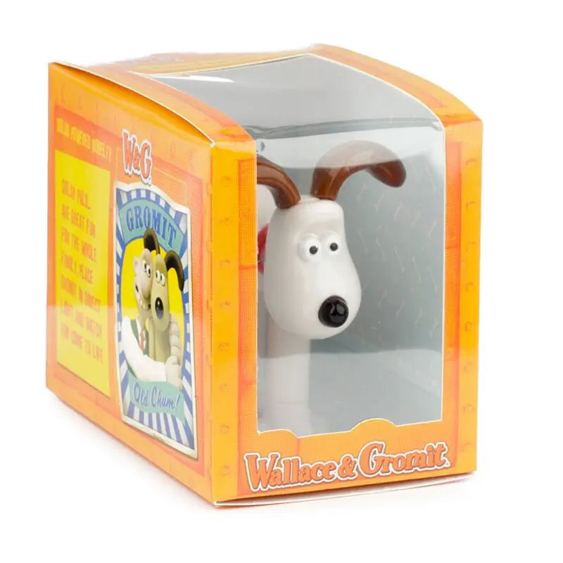 Muñeco Solar Diseño Wallace & Gromit