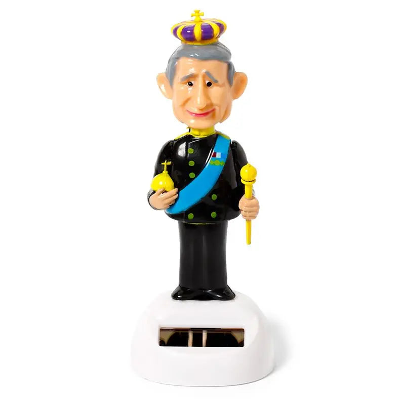 Boneco Solar Rei Carlos de Inglaterra