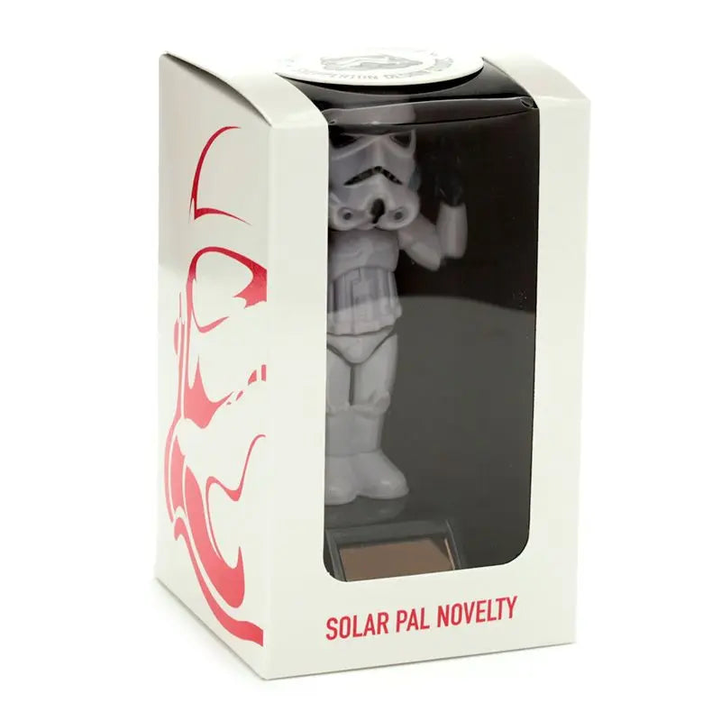 Boneco Solar Soldado Imperial Stormtrooper Paz