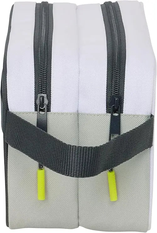 Real Madrid 25/26 Kit Double Zip Toiletry Bag, Trolley Adaptable