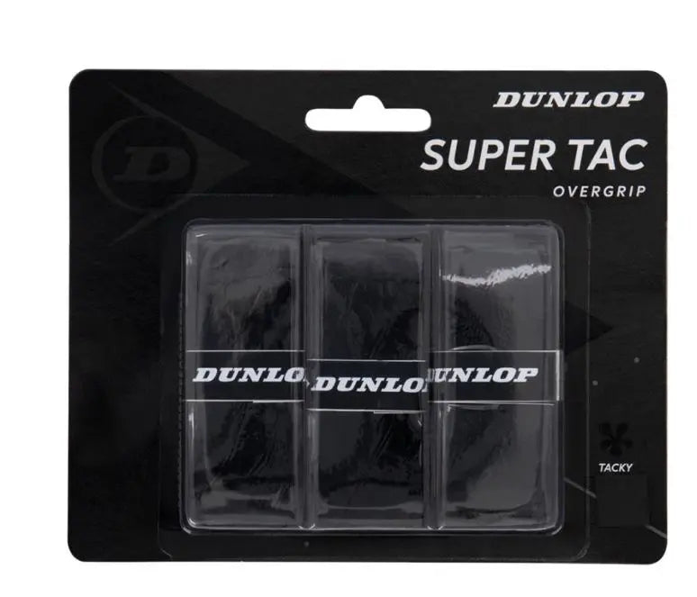 Overgrips Dunlop Tac Super Tac Blíster 3 unidades