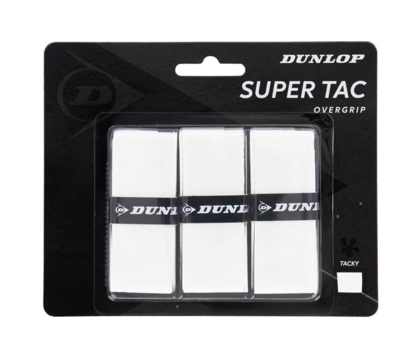 Overgrips Dunlop Tac Super Tac Blíster 3 unidades