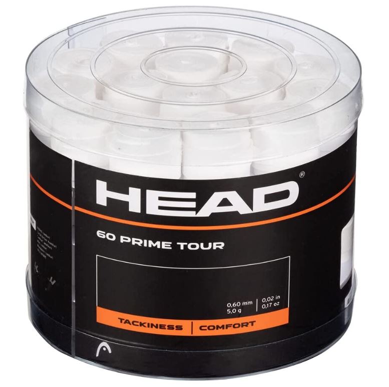 Overgrips Head Prime Tour Frasco 60 Branco