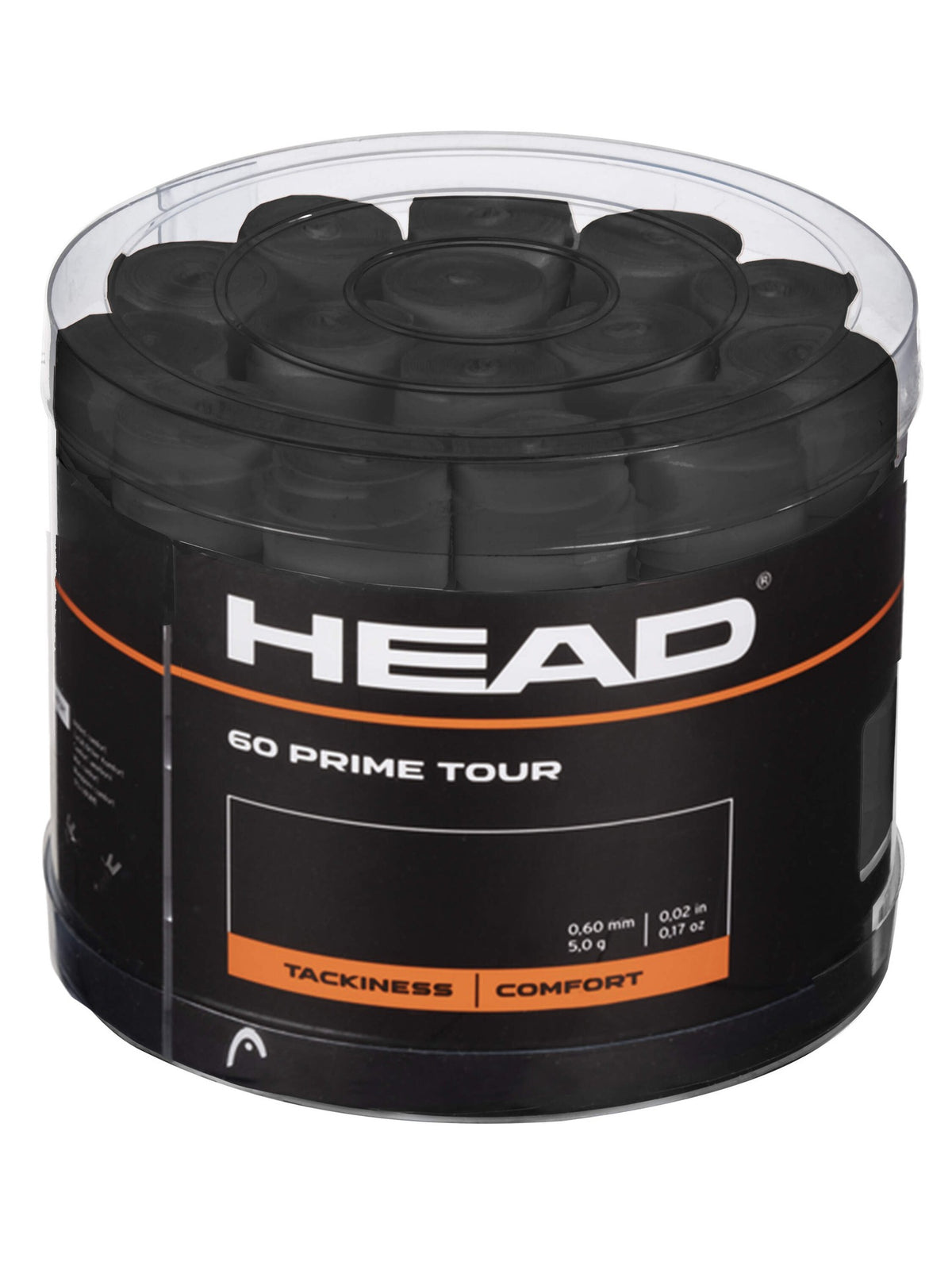 Overgrips Head Prime Tour Frasco 60 Preto