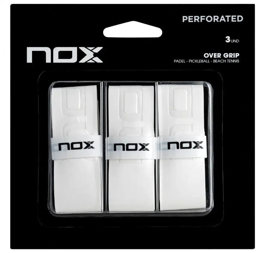 Overgrips Pádel Nox Pro Blíster 3u Blanco
