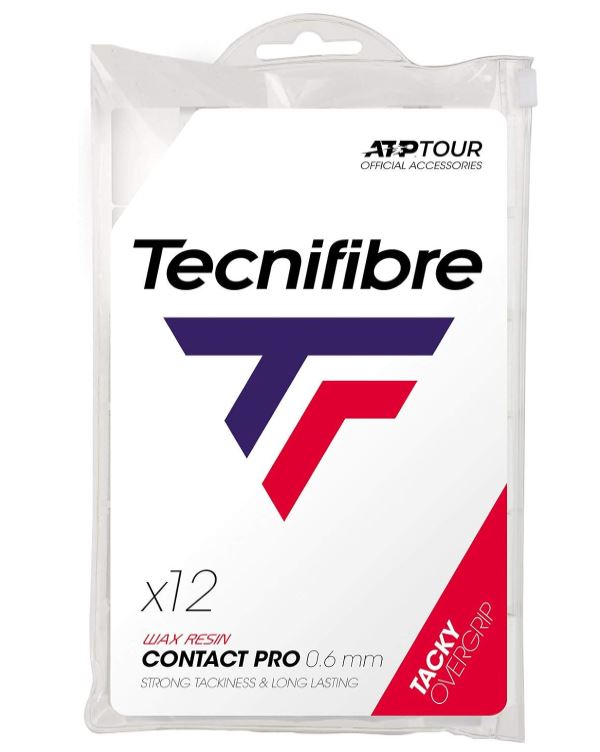 Overgrips Tecnifibre Pro Contact 12u Blanco