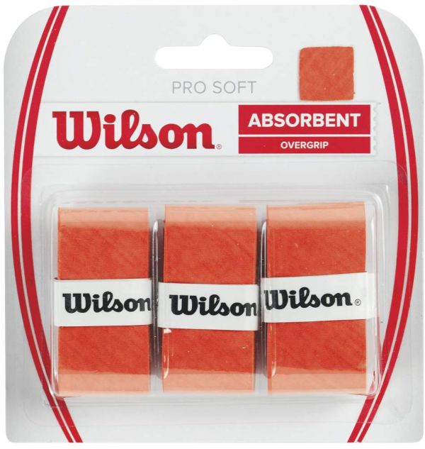 Overgrips Wilson PRO SOFT Blíster 3 Unidades