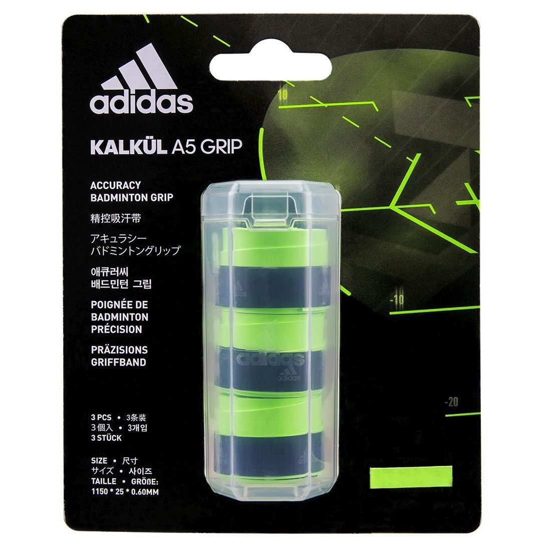 Overgrips adidas Bádminton Kalkul A5 Grip Blíster 3u