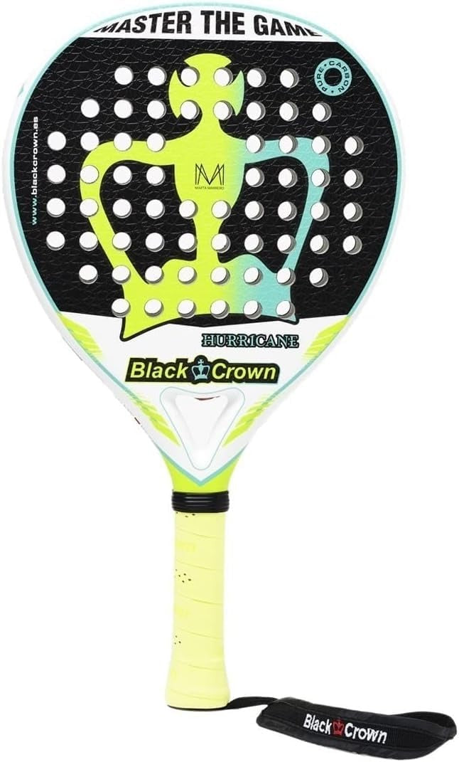 Pala Pádel Black Crown Hurricane