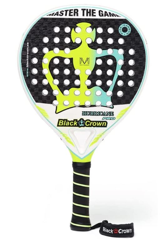 Pá de Padel Black Crown Hurricane Pro