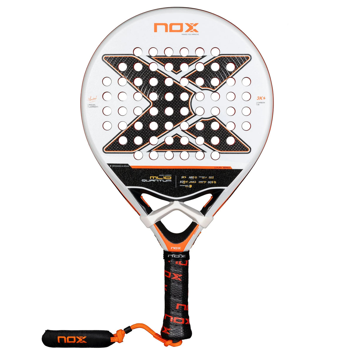 Pala Pádel Nox ML10 Quantum 3K Miguel Lamperti 2025