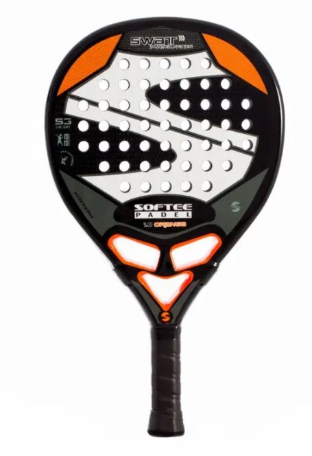 Raquete de Padel Softee SWAT Laranja