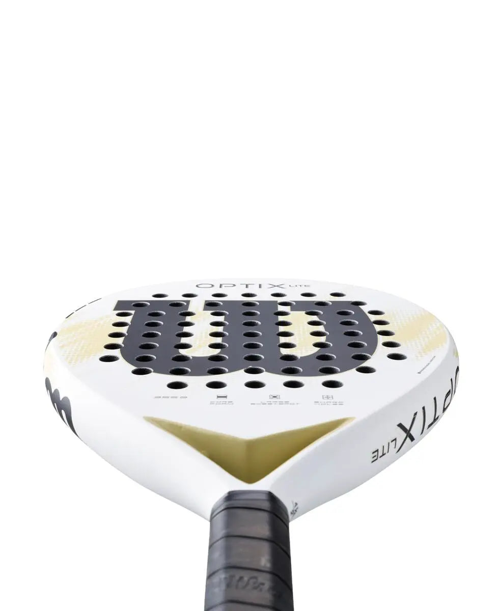 Pala Pádel Wilson Optix V2 Lite Blanco