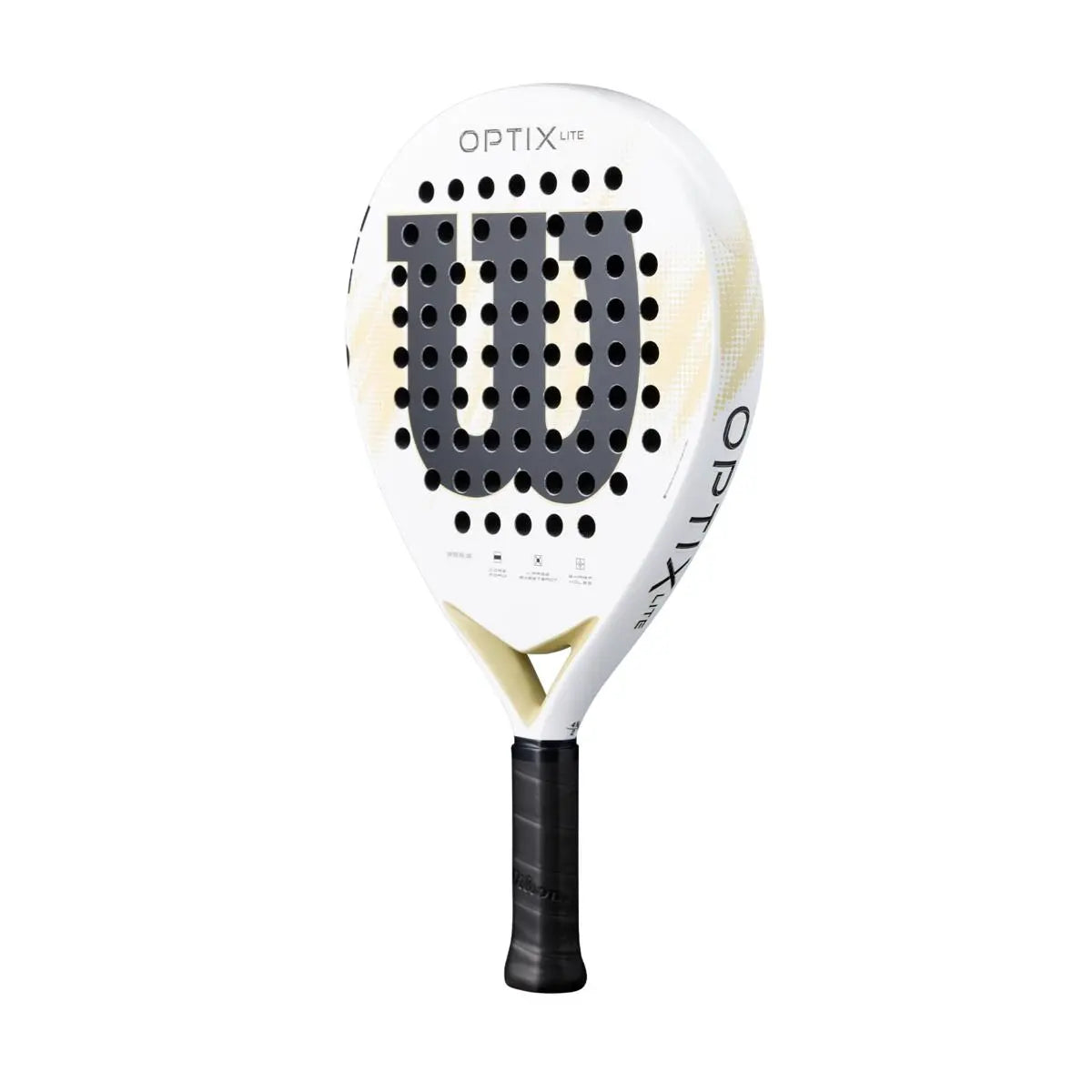 Pala Pádel Wilson Optix V2 Lite Blanco