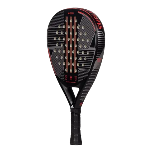 Raquete de Padel adidas Match 3.3 Preto/Vermelho 2024