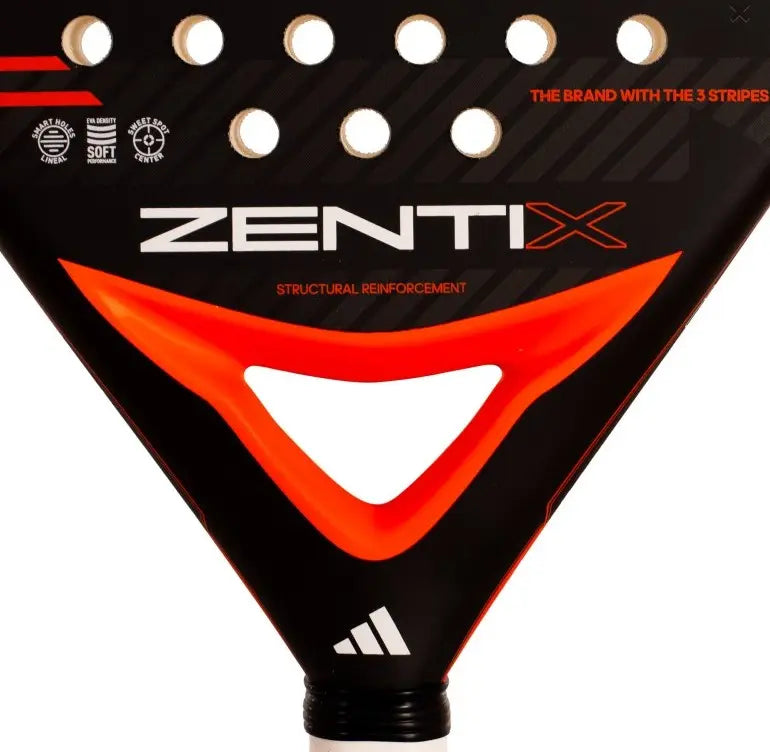 Pala Pádel adidas ZENTIX Black Orange