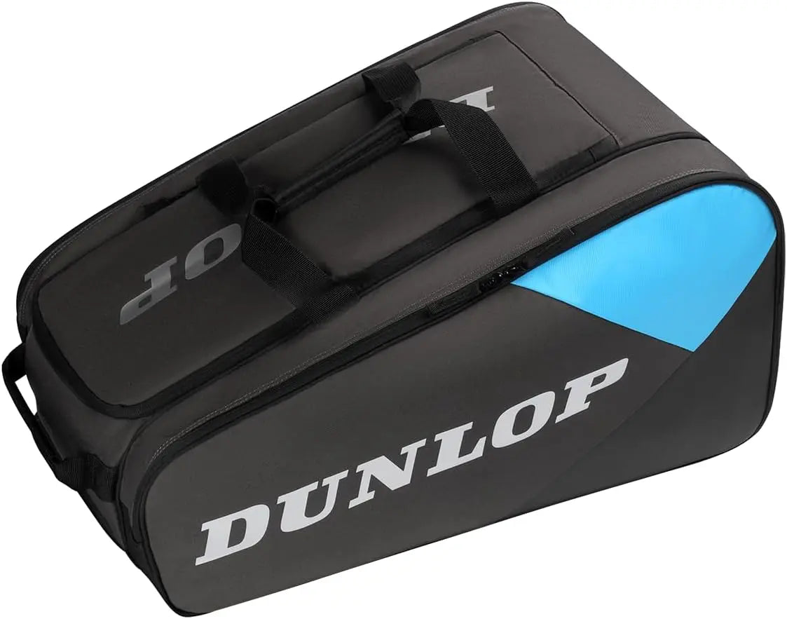 Paletero Dunlop Fx Team Negro/Cian/Gris