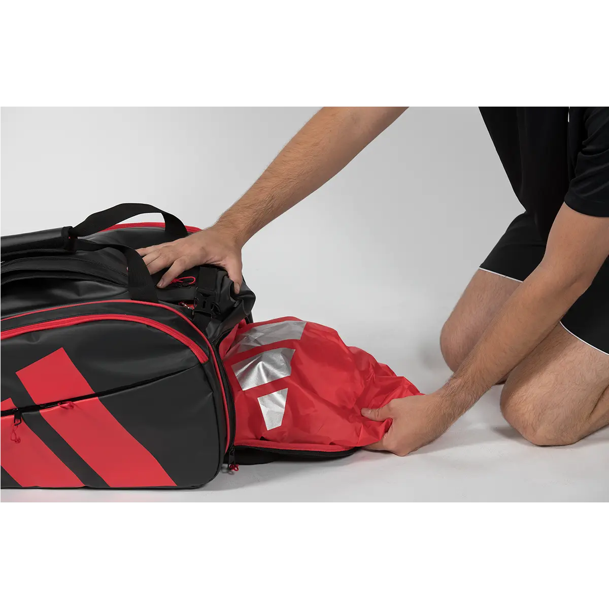 adidas Multigame Paddle Bag Black/Red 2026