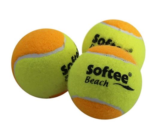 Bolas Beach Tennis Softee Pack 3 Bolas