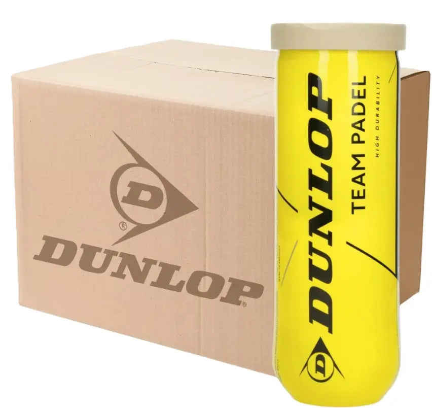 Bolas de Padel Dunlop TEAM Padel 24 tubos de 3 bolas