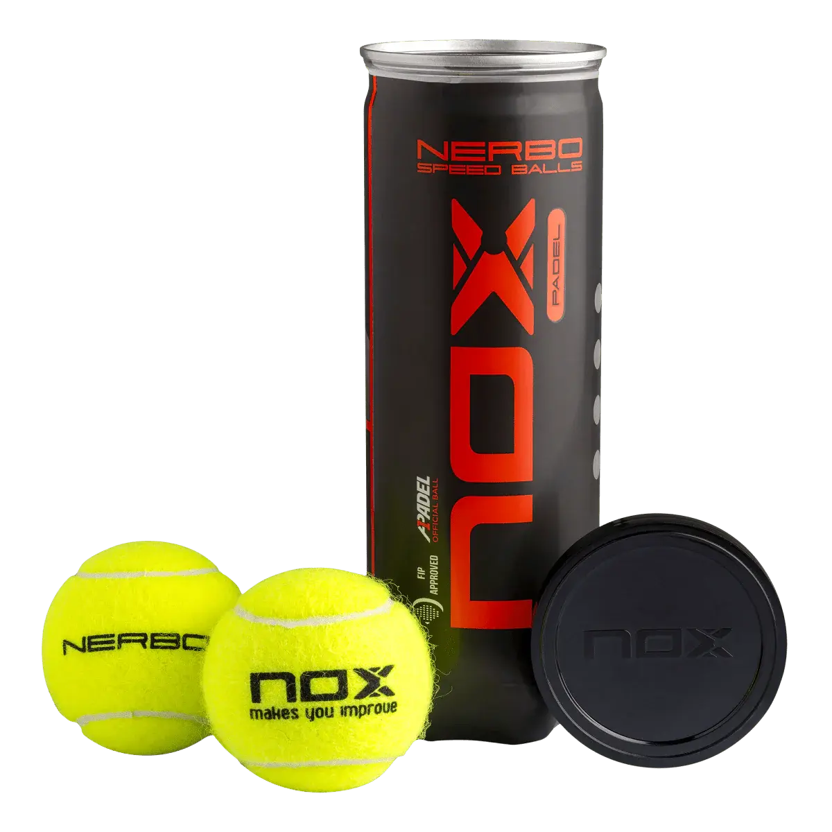 Pelotas Pádel Nox Nerbo Bote 3 Pelotas